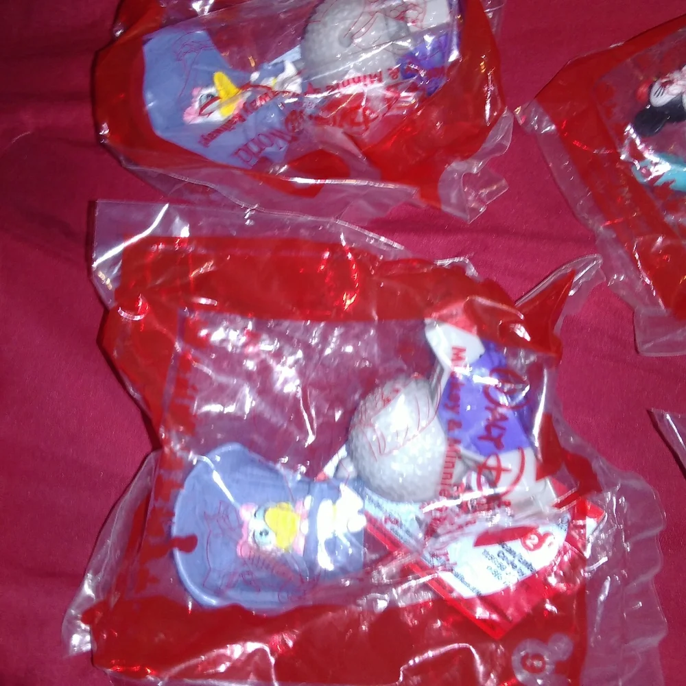 6 Piece Happy Meal Set Disney Batman Ect.